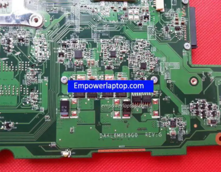 Lenovo Z470 DAKL6MB16G0 -emolevy, jossa on integroitu näytönohjain