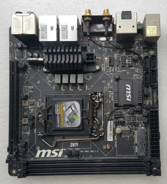 MSI Z87I -emolevy LGA1150 DDR3 32GB Mini-ITX-emolevy (mini-ITX)