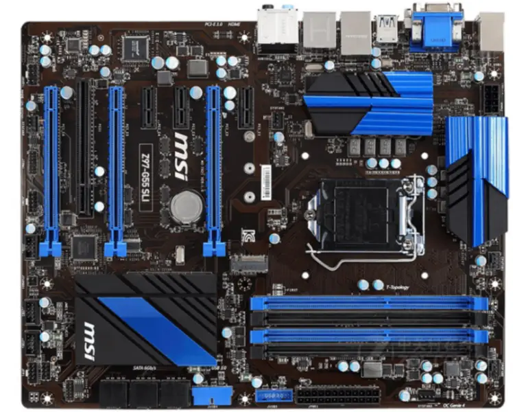 MSI Z97-G55 SLI emolevy DDR3 32GB PCI-E 3.0 M.2 VGA DVI i7 i5 i3 PCI-E X16