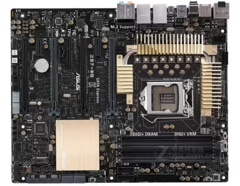 Asus Z97-WS emolevy LGA1150 DDR3 ATX