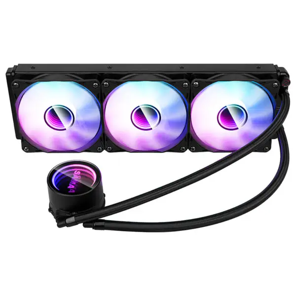 Kuparin jäähdytyslevyn jäähdytyslevy Infinity Fan jäähdytys Cpu veden jäähdytin