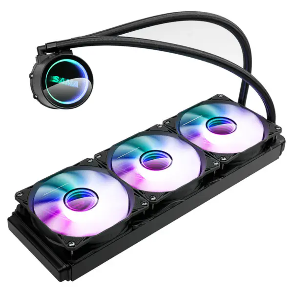 Kuparin jäähdytyslevyn jäähdytyslevy Infinity Fan jäähdytys Cpu veden jäähdytin