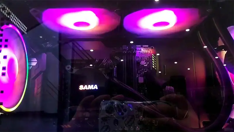 Nestemäinen jäähdytin jäähdytin Desktop Case Cpu nestejäähdytys