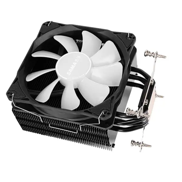 Sama 122 * 75 * 158mm 4 Heatpipes Cpu ilma jäähdytin Frgb Cpu jäähdytin