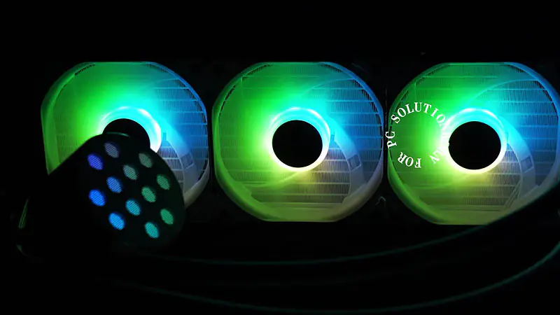 Sama 24cm Aio Cpu jäähdytin jäähdytin kupari näyttö vesi nestejäähdytys Pc Cpu jäähdytin Rgb hehkua alemman melun pumppu