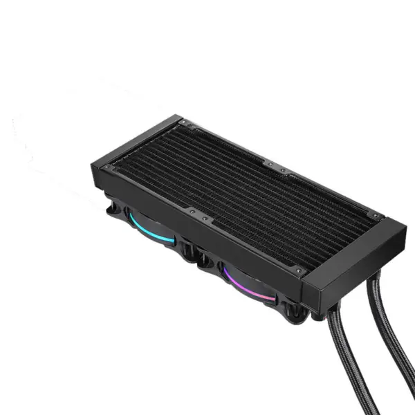 Sama 24cm Aio Cpu jäähdytin jäähdytin kupari vesi neste jäähdytys Pc Cpu jäähdytin Rgb Glow