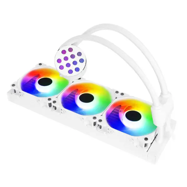 Sama 360mm 240mm 120mm integroitu Cpu veden jäähdytys valolla
