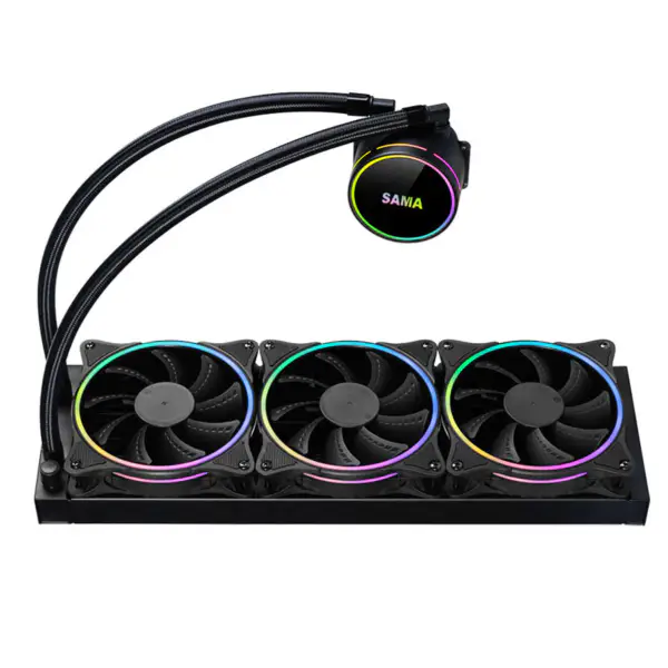 Sama 360mm jäähdytin Rainbow Pc Para Cpu Rgb nestejäähdytin lohko Tietokoneen Cpu vedenjäähdyttimet