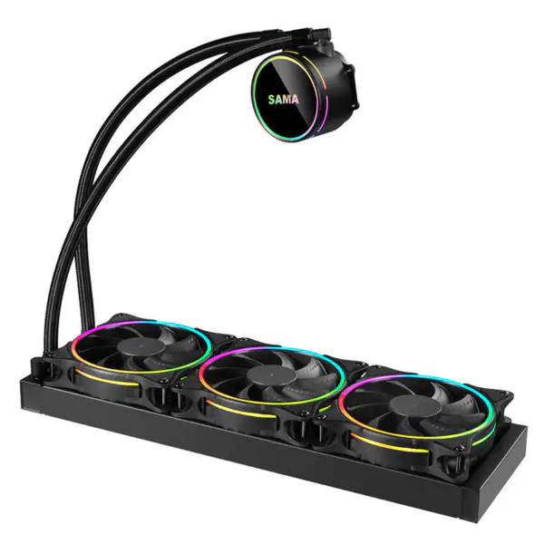 Sama 360mm jäähdytin Rainbow Pc Para Cpu Rgb nestejäähdytin lohko Tietokoneen Cpu vedenjäähdyttimet