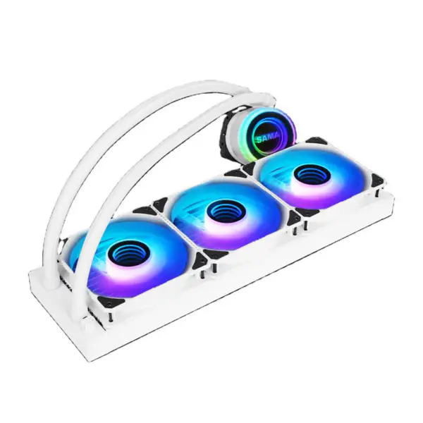 Sama 360mm jäähdytin valkoinen korkean tehokkuuden Cpu veden jäähdytys Pc tapauksessa