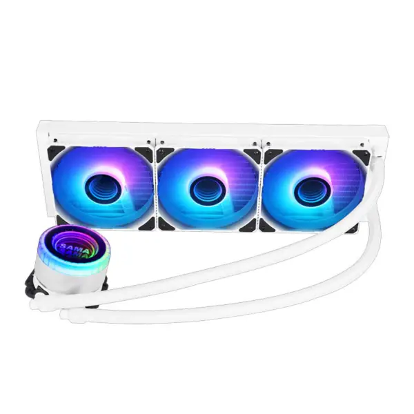 Sama 360mm jäähdytin valkoinen korkean tehokkuuden Cpu veden jäähdytys Pc tapauksessa