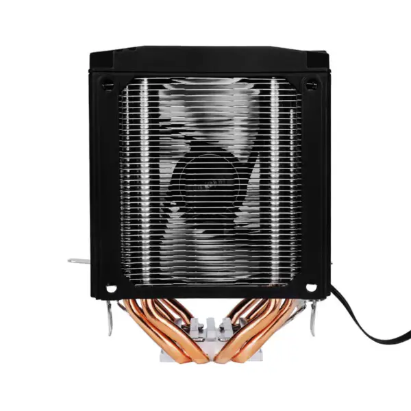 Sama 9cm Dual Tower Air Cooler Muokattavissa Argb Top Cover Cpu jäähdytin musta / hopea Pieni mutta tehokas Cpu Air Cooler