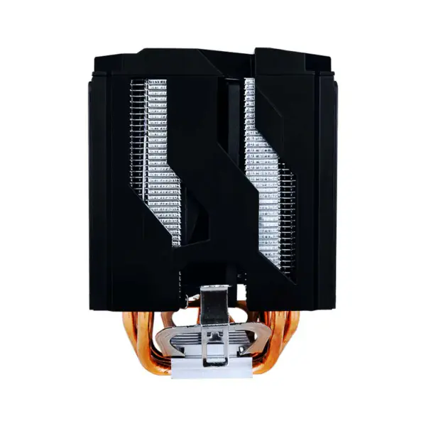 Sama 9cm Dual Tower Air Cooler Muokattavissa Argb Top Cover Cpu jäähdytin musta / hopea Pieni mutta tehokas Cpu Air Cooler