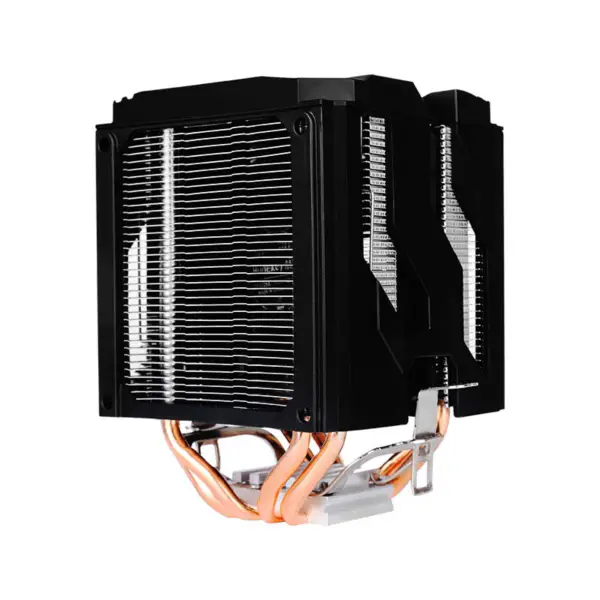 Sama 9cm Dual Tower Air Cooler Muokattavissa Argb Top Cover Cpu jäähdytin musta / hopea Pieni mutta tehokas Cpu Air Cooler