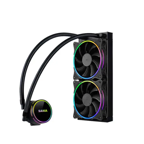 Sama Aio Cpu 240mm jäähdytin Heatsink neste Rgb jäähdytin Cpu veden jäähdytys jäähdytin Pc Gaming