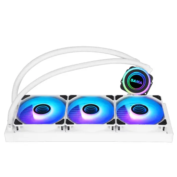 Sama Aio Cpu 360mm jäähdytin Valkoinen musta jäähdytyselementti neste Rgb jäähdytin Cpu Pc tietokoneen prosessori veden jäähdytys jäähdytin Pc Gaming