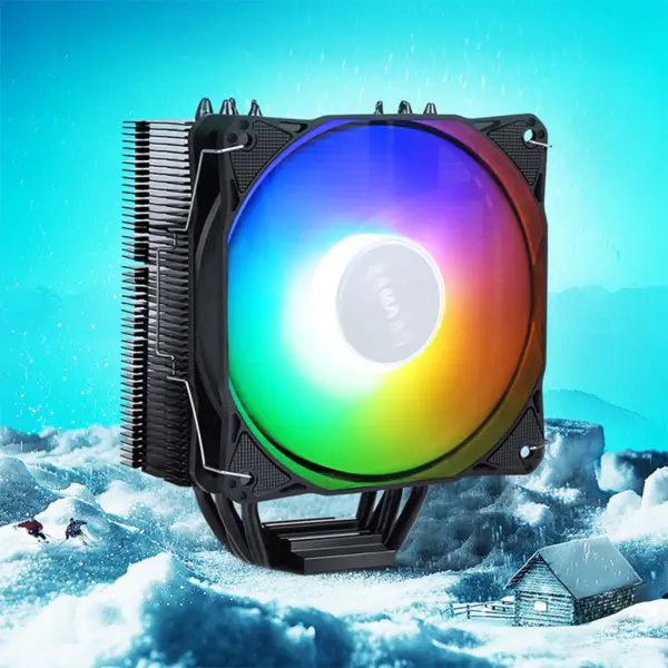 Sama Tietokoneen jäähdytin jäähdytin Cpu ilma jäähdytin tuuletin Gaming tapauksessa