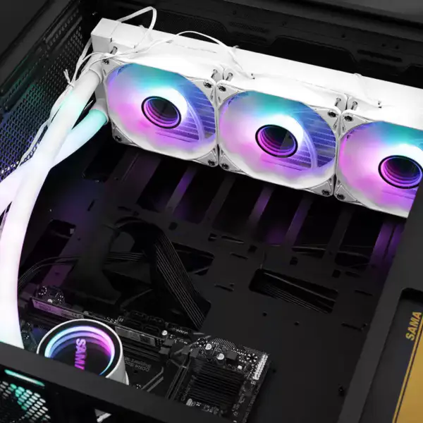 Sama Cpu jäähdytys vesijärjestelmä Aio jäähdytin jäähdytyspaketti nestemäinen näyttö Cpu Gaming Pc tapauksessa