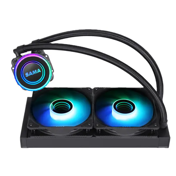 Sama Custom Musta 240mm jäähdytin Pc Cpu vesijäähdytin
