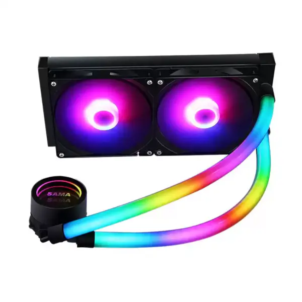Sama Custom Water Cooling Heatdink Cpu Argb vesijäähdytys 280 Universal nestejäähdytin