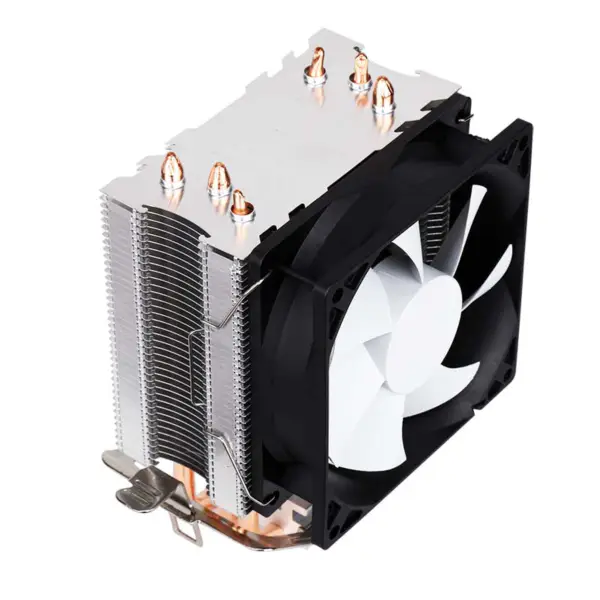 Sama räätälöitävissä logo tietokoneen jäähdytys tuuletin 5v 3pin Rgb Heatsink Pc Intel Amd Cpu Air Cooler 3 Heatpipes 40000h Cpu jäähdytin