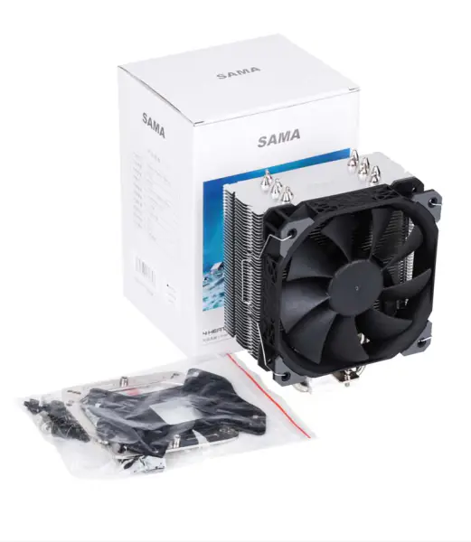 Sama räätälöinti 6 Heatpipes Cpu Air Cooler jäähdytin jäähdytin Cpu tuuletin jäähdytin