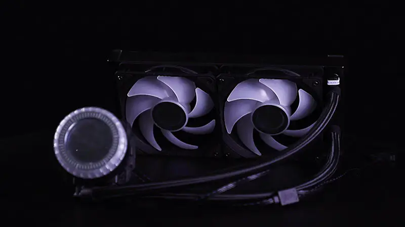 Sama 240mm valkoinen jäähdytin Cpu vedenjäähdytin