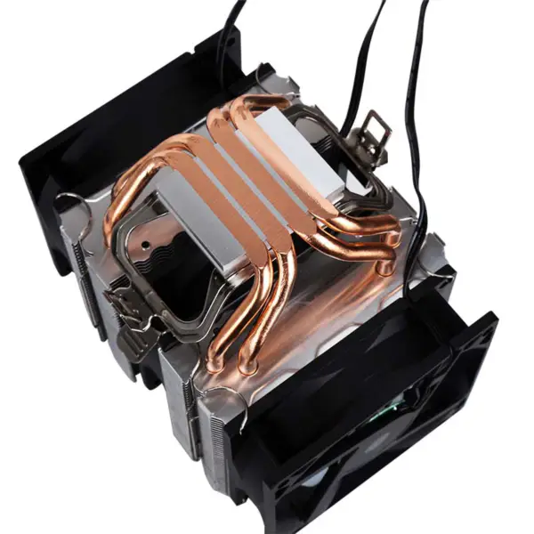 Sama Color Intel 775/115x/1700 4 lämpöputkea kolminkertaiset Pwm-tuulettimet Cpu Cooler Frgb Gaming Pc: lle