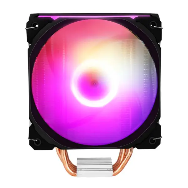 Sama 4heatpipes Rainbow suora kosketus tuuletin Cpu jäähdytin Pc tapauksessa