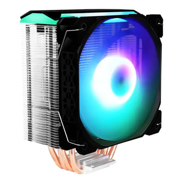 Sama 4heatpipes Rainbow suora kosketus tuuletin Cpu jäähdytin Pc tapauksessa