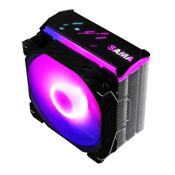 Sama 4heatpipes Rainbow suora kosketus tuuletin Cpu jäähdytin Pc tapauksessa