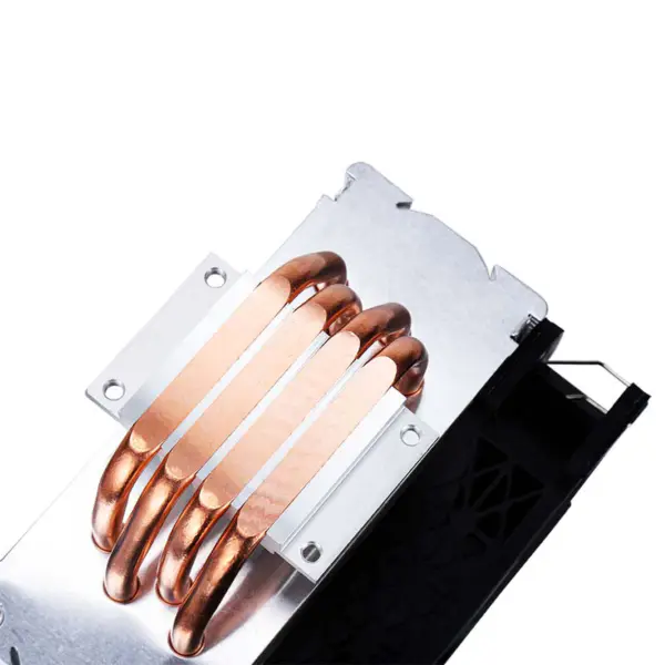 Sama 4heatpipes Rainbow suora kosketus tuuletin Cpu jäähdytin Pc tapauksessa