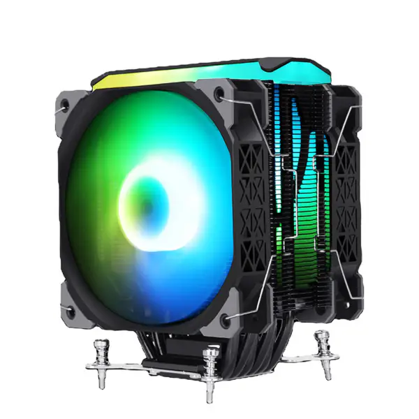 Sama 6 Heatpipes Twin tuuletin Cpu jäähdytin muokattavissa logo