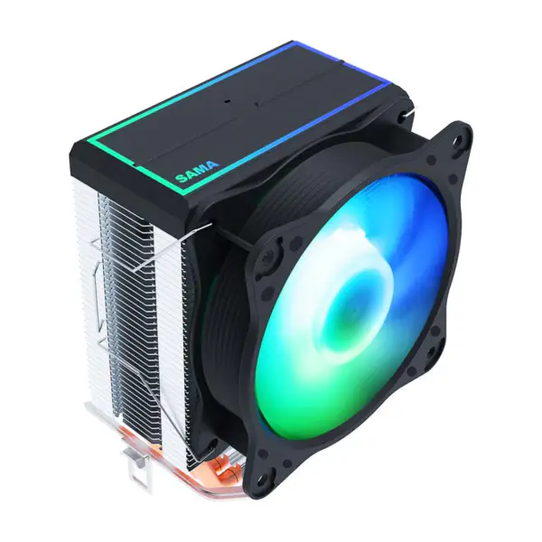 Sama 9cm Universal Amd Intel alustan jäähdytin prosessori jäähdytys kupari Pc Cpu ilma jäähdytys jäähdytin Cpu tuuletin jäähdytin Cpu tuuletin jäähdytin