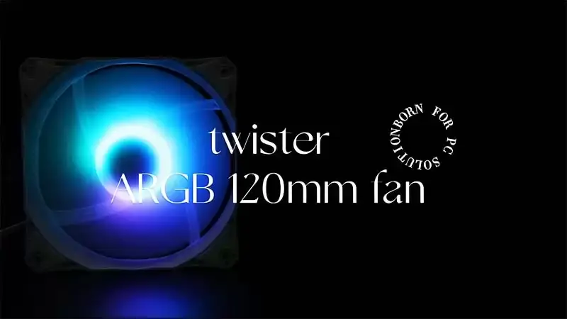 Sama Twister Argb Tietokoneen Cpu-kotelon tuuletin 120mm Cpu jäähdytys tuuletin pelikoteloon Pc:lle
