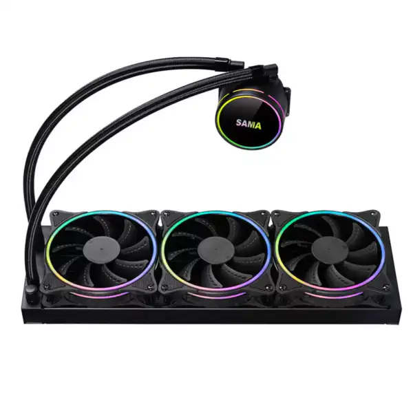 Sama veden jäähdytyssarja Pc Gpu jäähdytin musta nestemäinen järjestelmä Cpu jäähdytin 1700 Cpusille