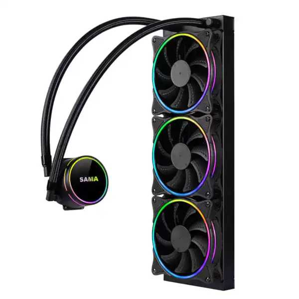 Sama veden jäähdytyssarja Pc Gpu jäähdytin musta nestemäinen järjestelmä Cpu jäähdytin 1700 Cpusille