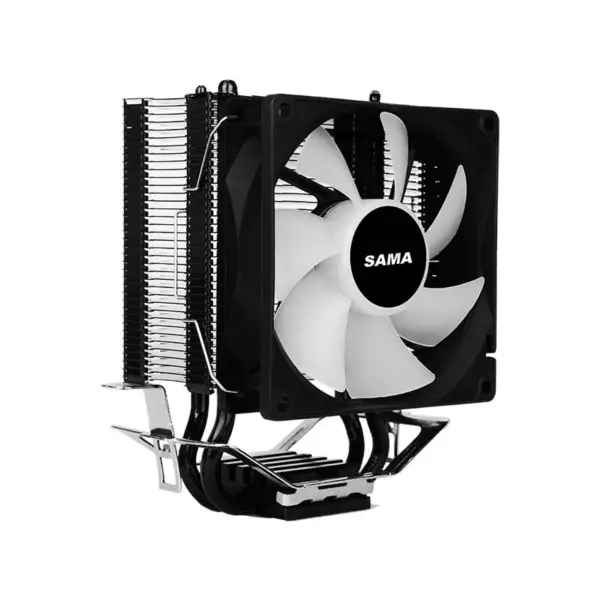 Sama 2 Heatpipes Cpu Air Cooler Cpu jäähdytys tietokoneen tapauksessa