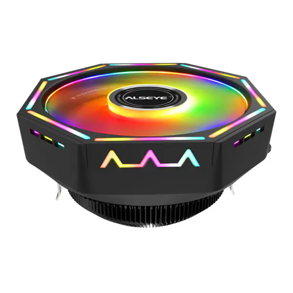 Alseye 120mm Heatsink Rgb jäähdytys tuuletin Cpu Cooler 775/115x/1200