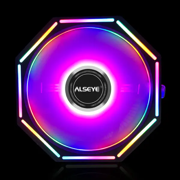 Alseye 120mm Heatsink Rgb jäähdytys tuuletin Cpu Cooler 775/115x/1200