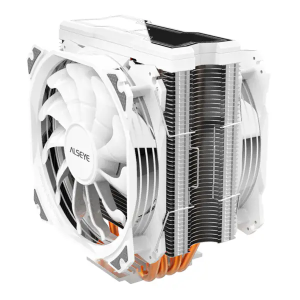 Alseye 4 lämpöputki 120mm sync dual tuuletin torni Argb Cpu ilma jäähdytys tuuletin