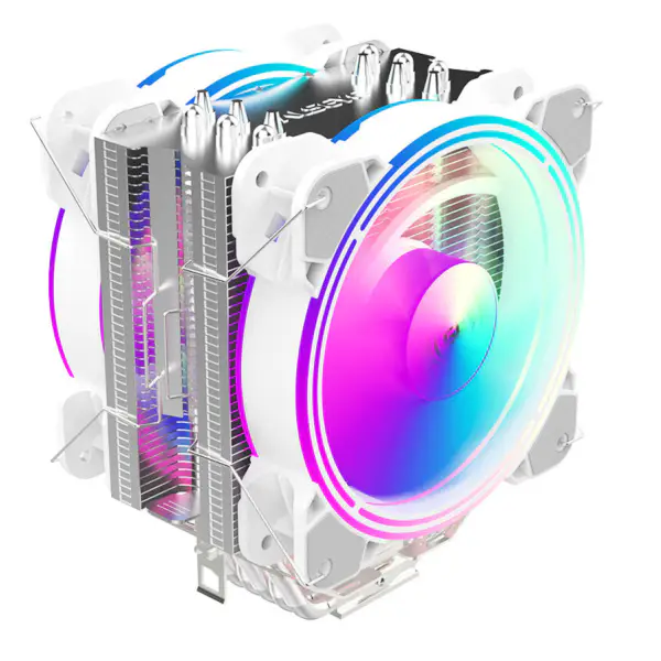 Alseye 6pipes 120mm Heatsink Dual Fan Argb Cpu tuuletin jäähdytin