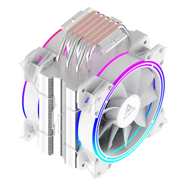 Alseye 6pipes 120mm Heatsink Dual Fan Argb Cpu tuuletin jäähdytin