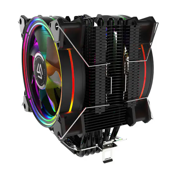Amazon Myydyin Tdp 180w Gaming tapauksessa Cpu jäähdytin 120mm Pwm asia tuuletin lämpö putket Universal Platform Pc Air Cooler