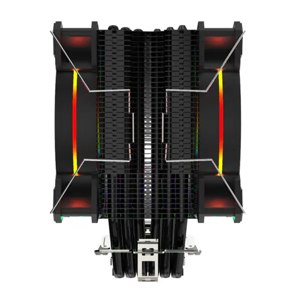 Amazon Myydyin Tdp 180w Gaming tapauksessa Cpu jäähdytin 120mm Pwm asia tuuletin lämpö putket Universal Platform Pc Air Cooler