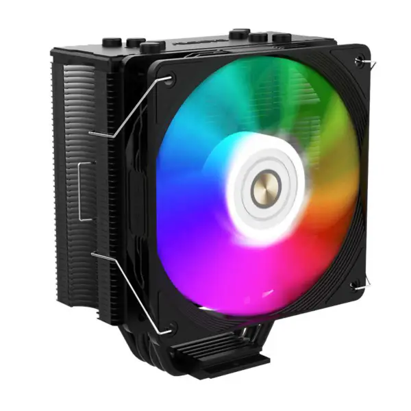 Cpu-ilmanjäähdytin, jossa on 4 kuparista suoraa kosketusta lämpöputket Lga1700 ja Am5 varten