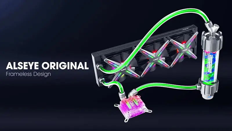 Korkean suorituskyvyn Diy 240 Xtreme Soft Tube -vesijäähdytyssarja 120mm Rgb-tuulettimella tietokoneelle