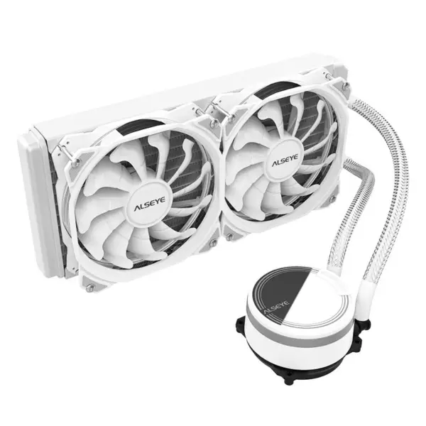 Rgb Alseye-vedenjäähdytysjärjestelmä 240mm jäähdytysjäähdytin Gaming työpöydät kannettavat tietokoneet Cpu jäähdytin