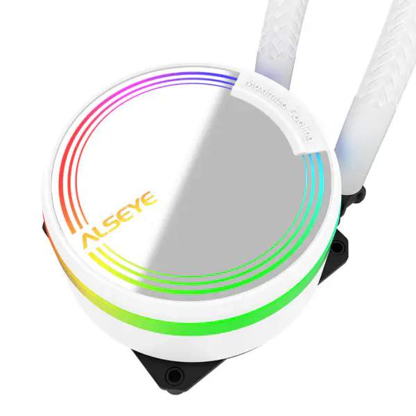 Rgb Alseye-vedenjäähdytysjärjestelmä 240mm jäähdytysjäähdytin Gaming työpöydät kannettavat tietokoneet Cpu jäähdytin