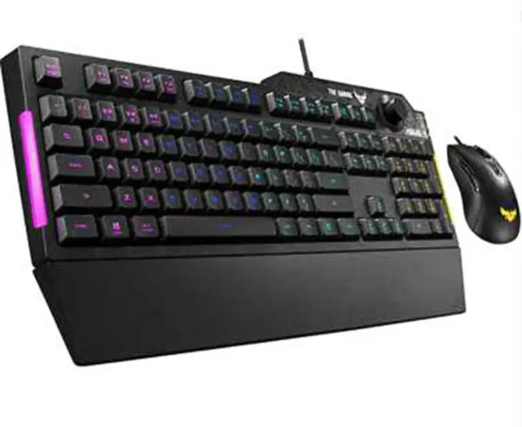 Mekaaninen näppäimistö Tuf Esports Spy Flying Fortress K3 langallinen pelinäppäimistö Rog taustavalo magneettisella imukämmenellä Tuf K3